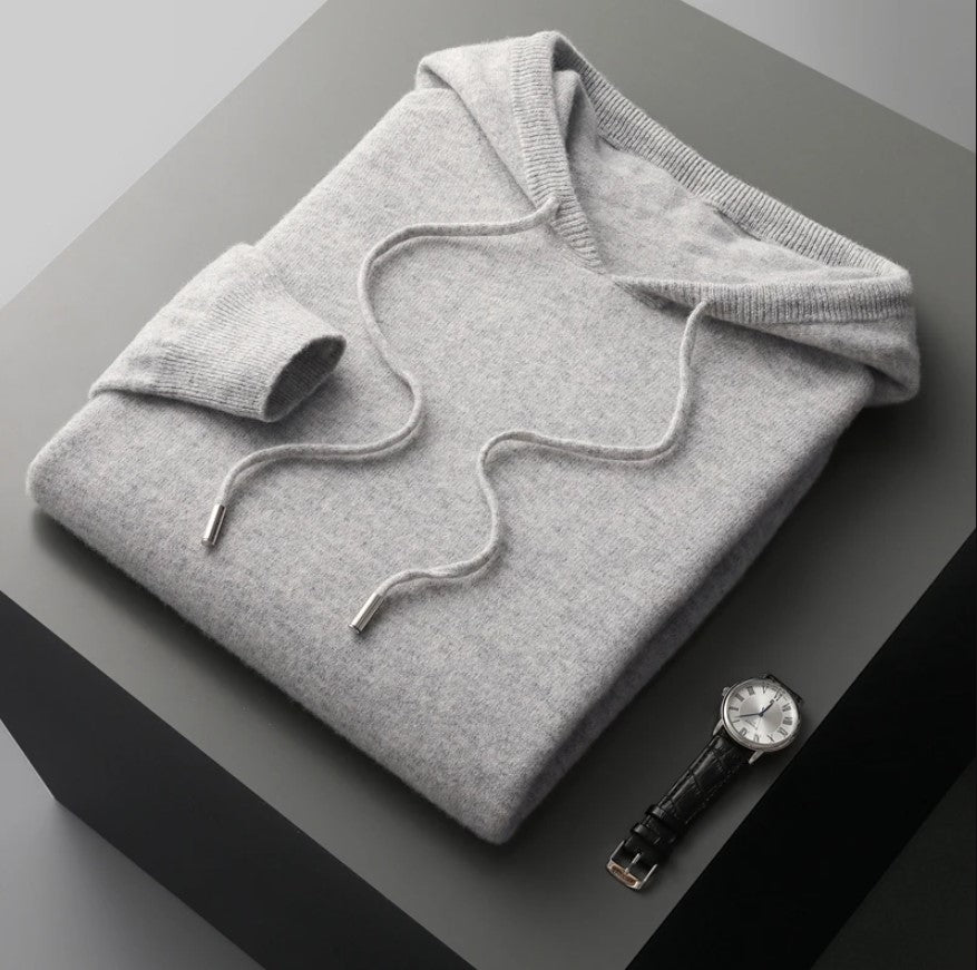 MossThread by Ava Reed - Modern Knit Hoodie