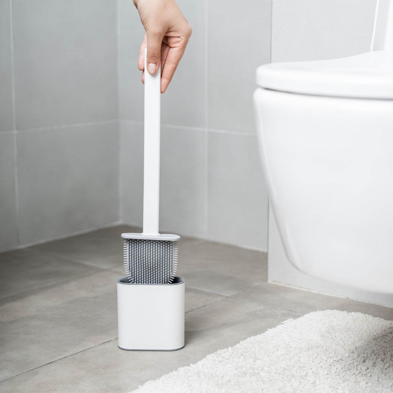 SleekFlex Silicone Toilet Brush