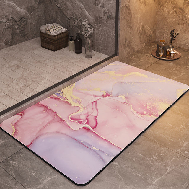 VelvetVeneer Bathroom Mat