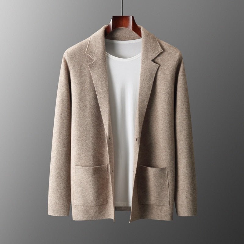 Angelo Rossi Merino Wool Cardigan - Reality Refined