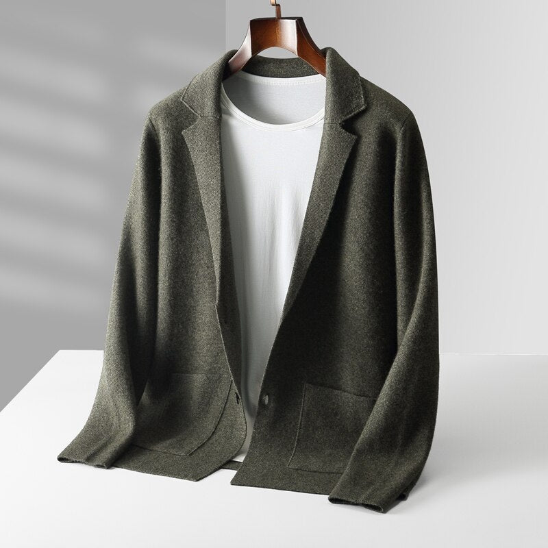 Angelo Rossi Merino Wool Cardigan - Reality Refined