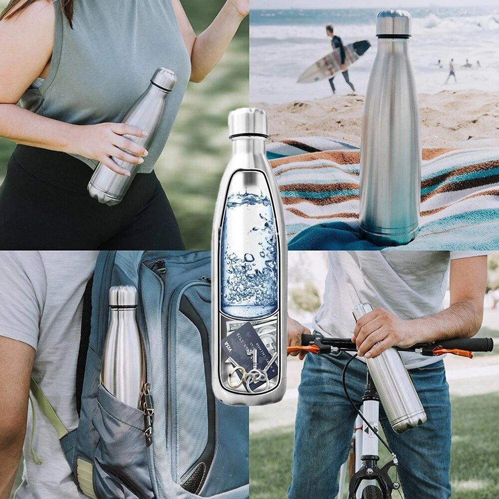 Secret-Stash Water Bottle - Reality Refined