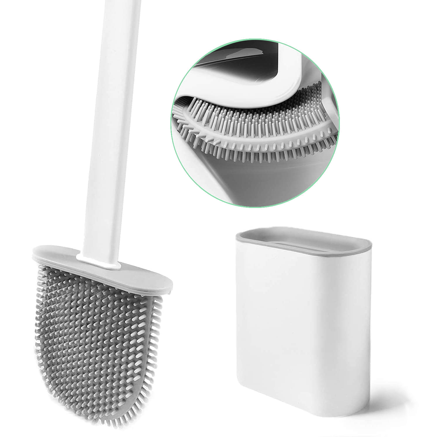 SleekFlex Silicone Toilet Brush