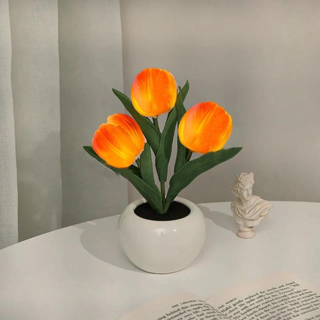WarmGlow Tulip Table Lamp