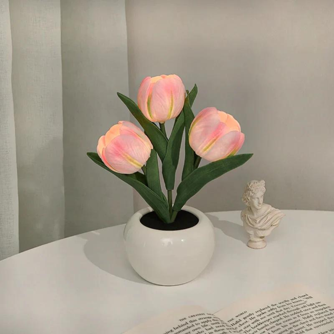 WarmGlow Tulip Table Lamp