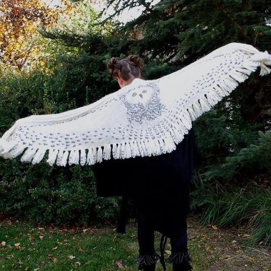 WiseWings™ Owl Scarf - Reality Refined